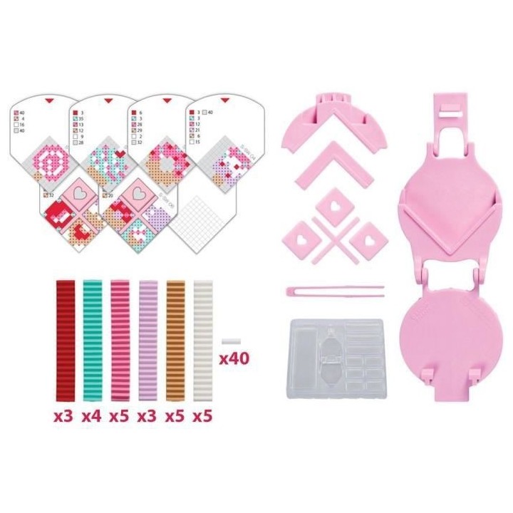 PRETTY PIXELS - Fabrique a gommes - Set de démarrage - Theme friandis