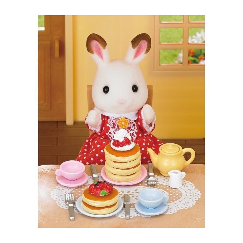 SYLVANIAN FAMILIES 5225 Set De Gouter Pancake - Le village