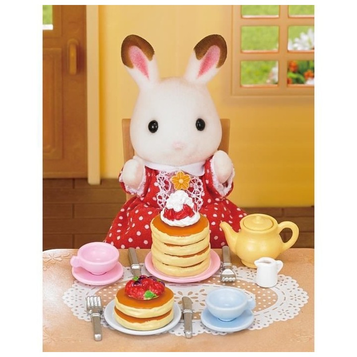 SYLVANIAN FAMILIES 5225 Set De Gouter Pancake - Le village