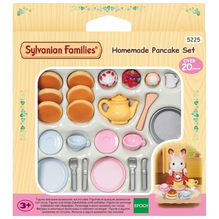SYLVANIAN FAMILIES 5225 Set De Gouter Pancake - Le village