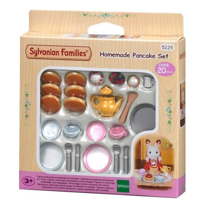SYLVANIAN FAMILIES 5225 Set De Gouter Pancake - Le village