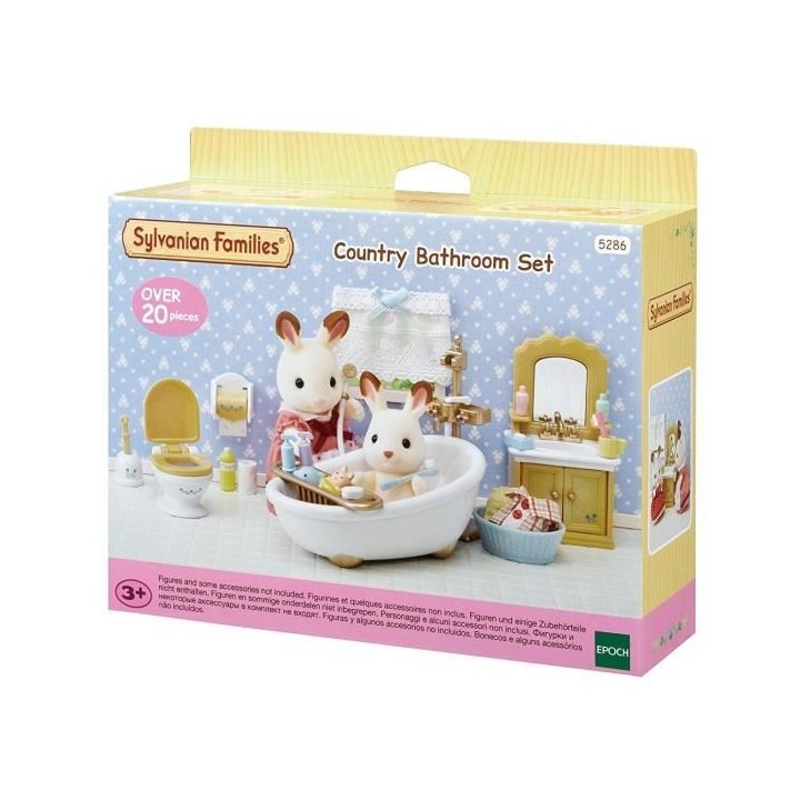 SYLVANIAN FAMILIES - 5286 - Le set salle de bain - Le village