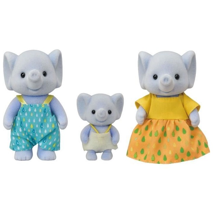 SYLVANIAN FAMILIES - 5376 - Famille Elephant - Les familles