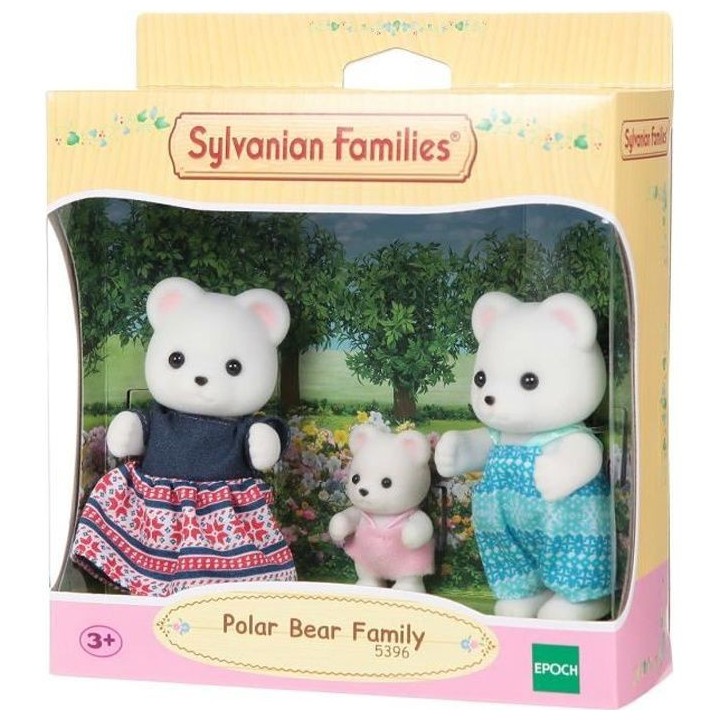 SYLVANIAN FAMILIES 5396 La Famille Ours Polaire - Les familles