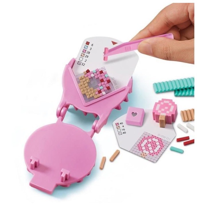 PRETTY PIXELS - Fabrique a gommes - Set de démarrage - Theme friandis