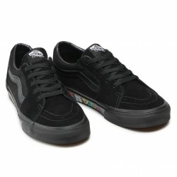 Baskets Casual pour Femme Vans SK8-Low Noir