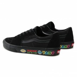 Baskets Casual pour Femme Vans SK8-Low Noir