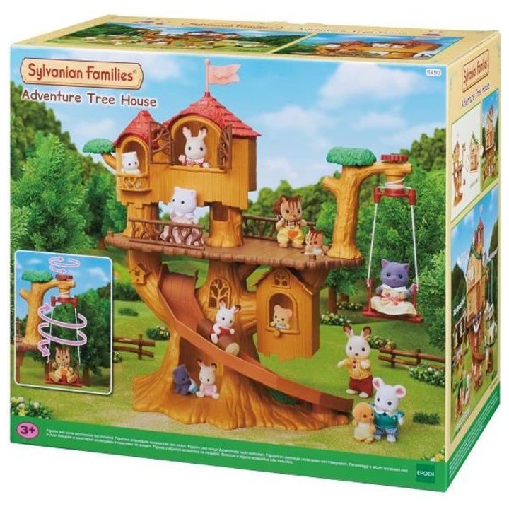 SYLVANIAN FAMILIES - 5450 - La cabane dans les arbres - Les vacances