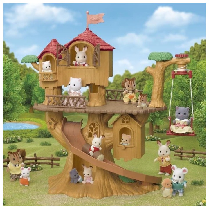SYLVANIAN FAMILIES - 5450 - La cabane dans les arbres - Les vacances