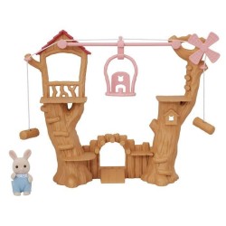 SYLVANIAN FAMILIES - 5452 - La tyrolienne des bébés - Les vacances