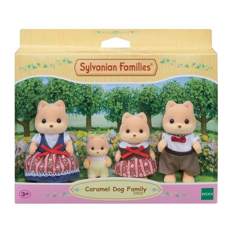 SYLVANIAN FAMILIES - 5459 - La famille chien caramel - Les familles