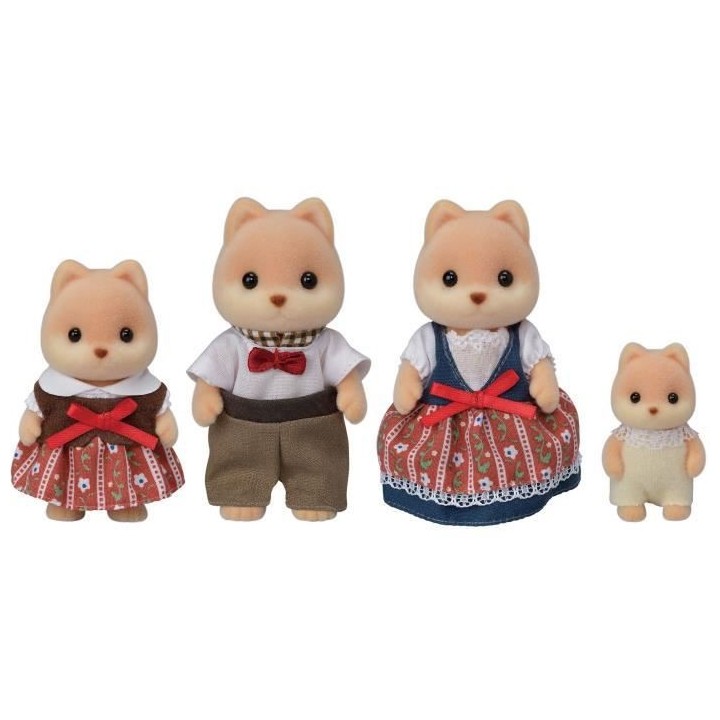 SYLVANIAN FAMILIES - 5459 - La famille chien caramel - Les familles