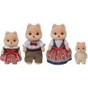 SYLVANIAN FAMILIES - 5459 - La famille chien caramel - Les familles