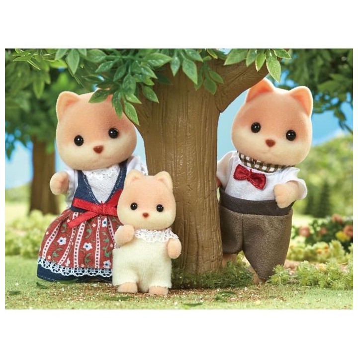 SYLVANIAN FAMILIES - 5459 - La famille chien caramel - Les familles