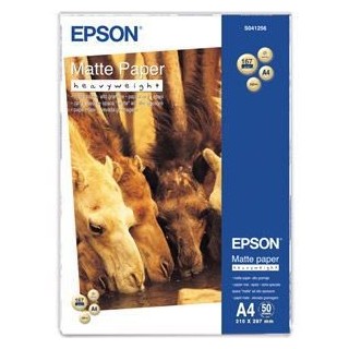 EPSON Papier photo mat S041256 - 167g/m2 - A4 - 50 feuilles