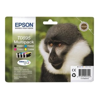 EPSON Multipack T0895 - Singe - Noir, Cyan, Magenta, Jaune (C13T089540