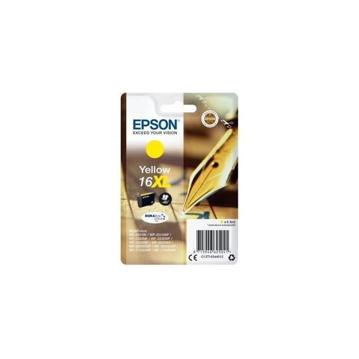 EPSON Cartouche d'encre 16 XL Jaune - Plume (C13T16344022)