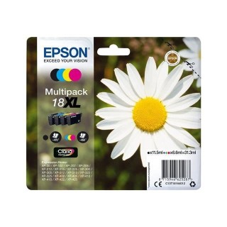EPSON Multipack XL T1806 - Pâquerette - Noir, Cyan, Magenta, Jaune (C