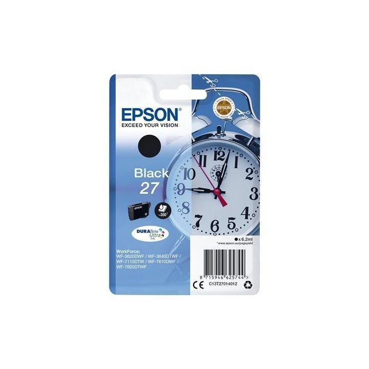 EPSON Cartouche d'encre T2701 Noir - Réveil (C13T27014012)