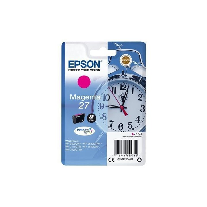 EPSON Cartouche d'encre T2703 Magenta - Réveil (C13T27034012)