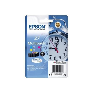 EPSON Multipack T2705 - Réveil - Cyan, Magenta, Jaune (C13T27054012)