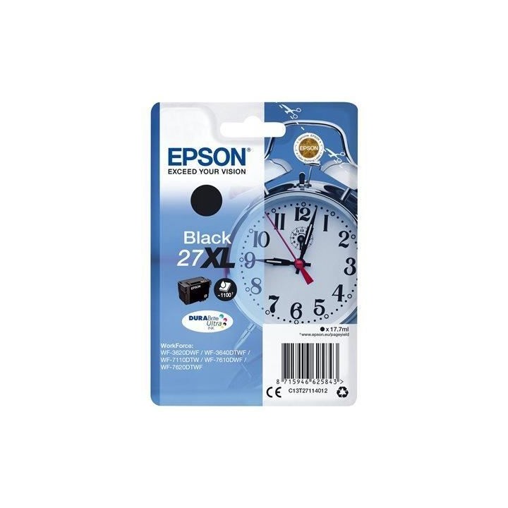 EPSON Cartouche d'encre T2711 XL Noir - Réveil (C13T27114012)