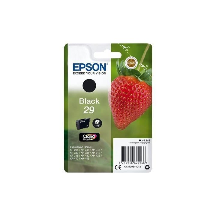 EPSON Cartouche d'encre T2981 noir - Fraise (C13T29814012)