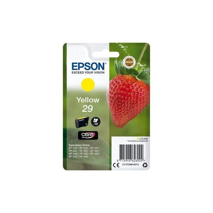 EPSON Cartouche d'encre T2984 Jaune - Fraise (C13T29844012)