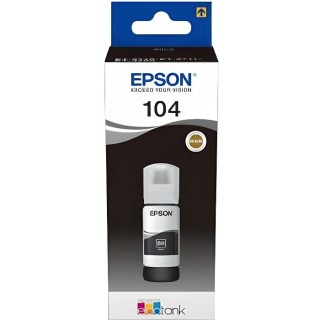 EPSON Kit de Remplissage d'Encre Epson EcoTank 104 - Noir - Jet d'encr