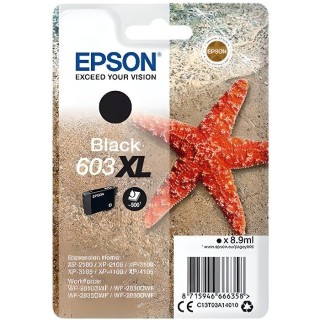 EPSON Cartouche d'encre 603 XL Noir - Etoile de mer (C13T03A14010)