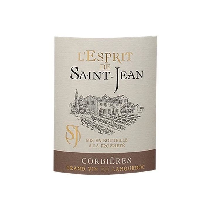 L'Esprit de Saint-Jean 2019 Corbieres - Vin blanc de Languedoc