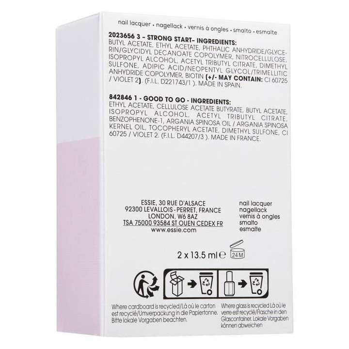 Coffret Soin des ongles ESSIE Good to go - 13,5 ml