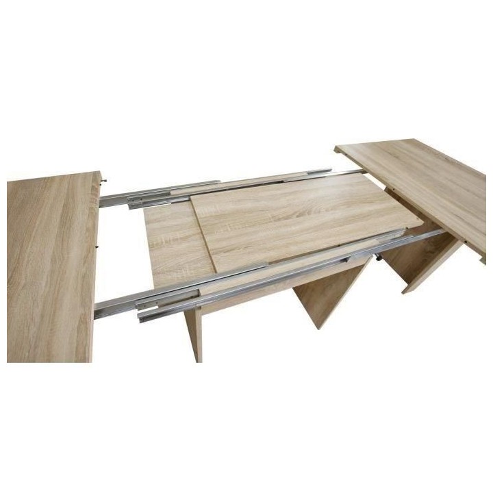 Table a manger extensible de 6 a 12 personnes style contemporain déco