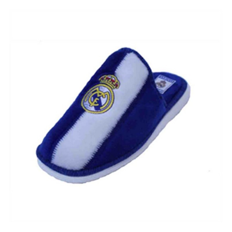 Chaussons Pour Enfant Real Madrid Andinas 790-90 Blanc Bleu Enfant