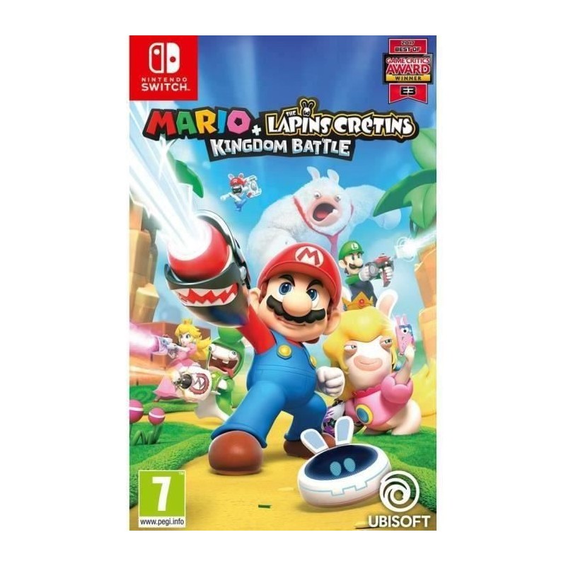 Mario + The Lapins Crétins Kingdom Battle Jeu Switch