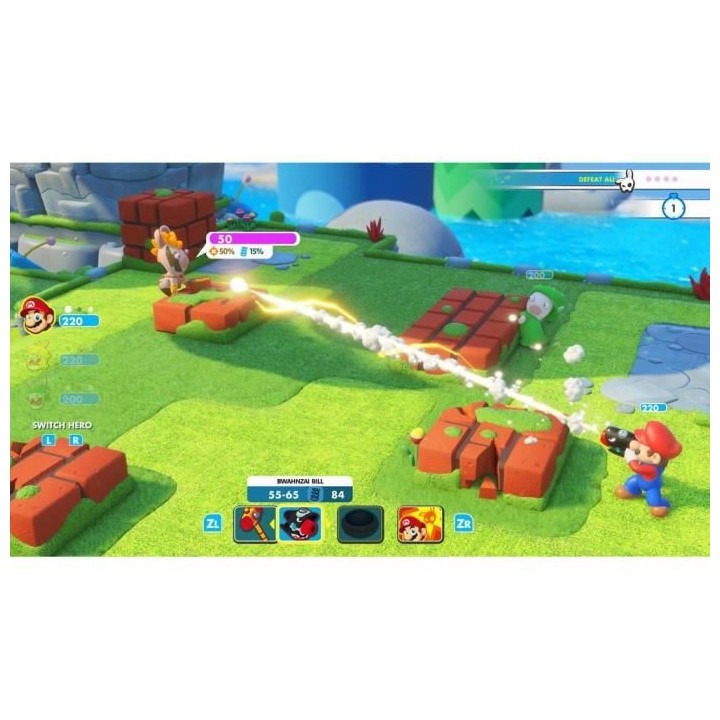 Mario + The Lapins Crétins Kingdom Battle Jeu Switch