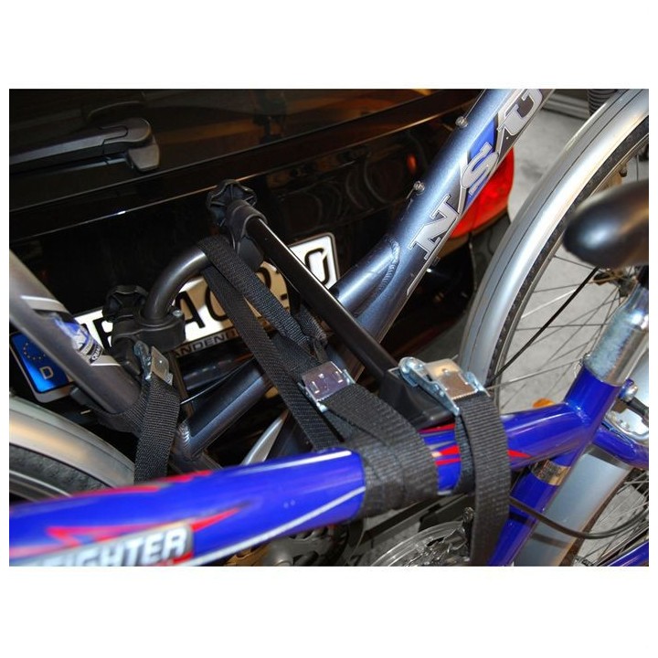 Porte-vélos attelage pliable 2 vélos Eufab Raven