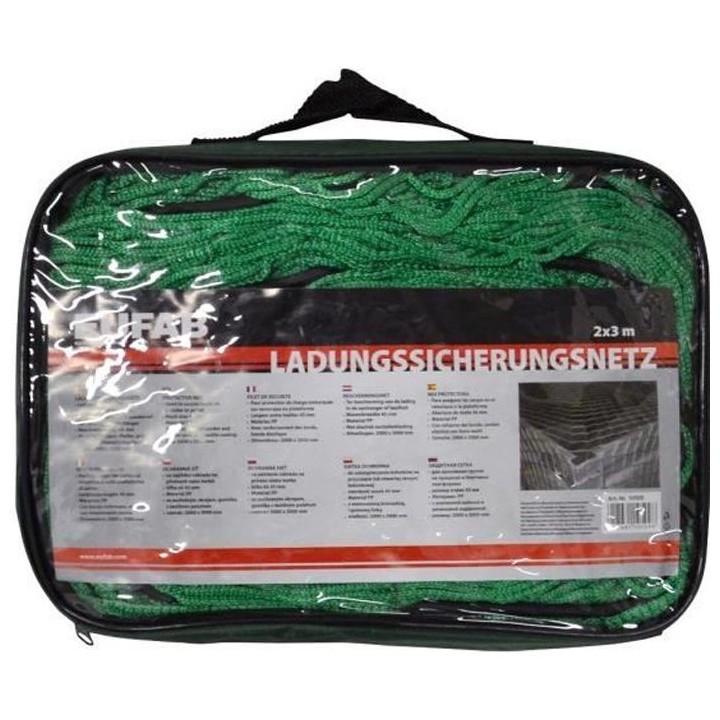 Filet pour remorque - 200x300 cm - Vert