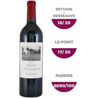 Château L'Evangile 2011 Pomerol - Vin rouge de Bordeaux