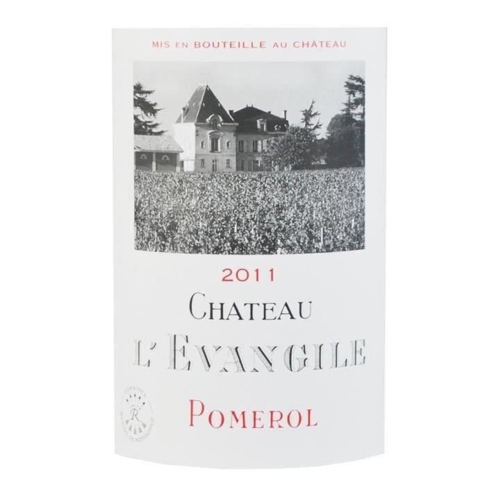 Château L'Evangile 2011 Pomerol - Vin rouge de Bordeaux