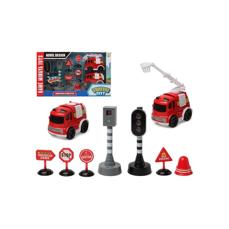 Set pompiers Traffic City 112840 (9 pcs)