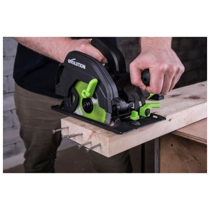 EVOLUTION Scie circulaire F165CCSL 1200W 165mm