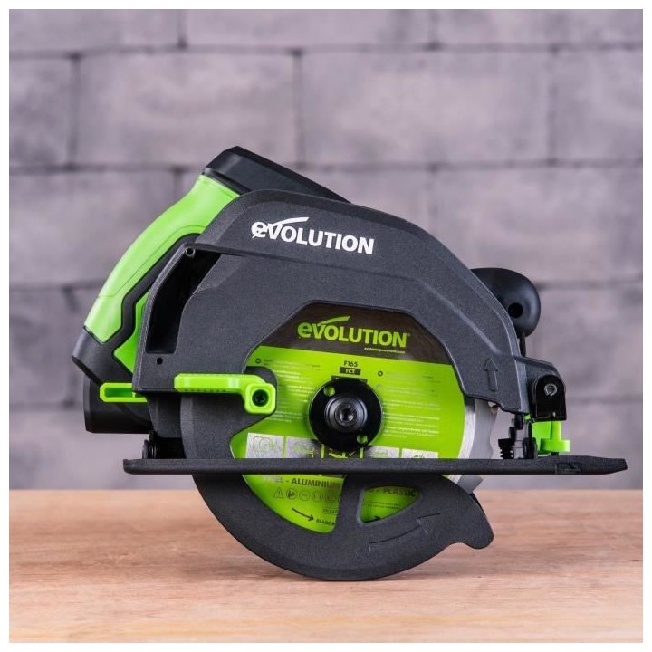 EVOLUTION Scie circulaire F165CCSL 1200W 165mm