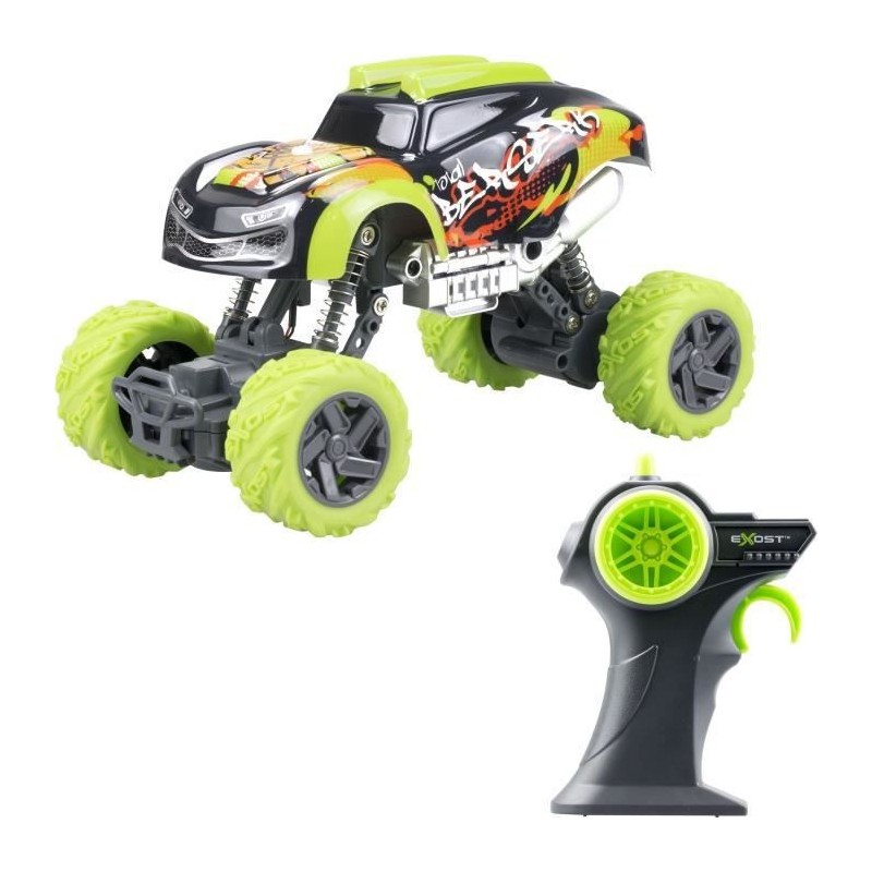 EXOST X-CRAWLER - Voiture télécommandée 4x4 - Tout terrain - Suspensions avant et arriere - 20cm - Des 5 ans