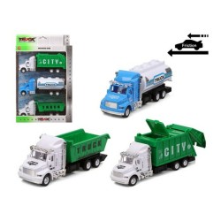 Set de voitures City Truck...