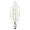 EXPERT LINE Ampoule LED E14 SMD a filament 2 W équivalent a 24 W blanc chaud