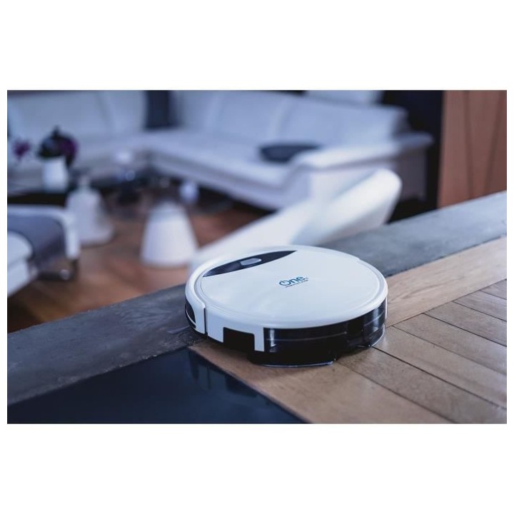 Eziclean ONE Aqua 210 - Aspirateur robot laveur - 60 dB - 120 min d'au