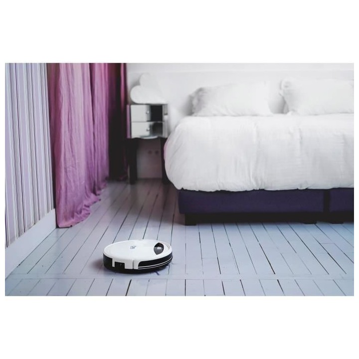 Eziclean ONE Aqua 210 - Aspirateur robot laveur - 60 dB - 120 min d'au