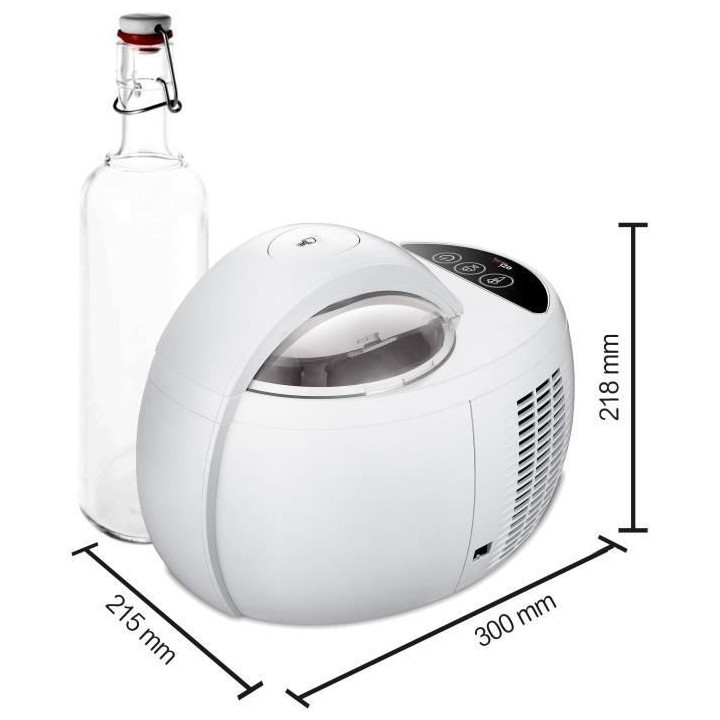 E.ZICHEF - EZIchef Freeze - Turbine a glace - 1L - 90W