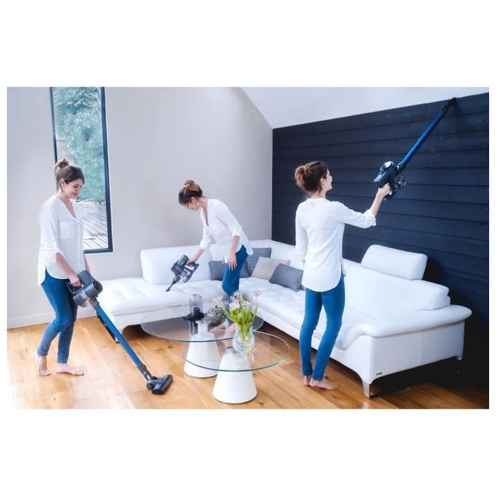 EZIclean Cyclomax R410 - Aspirateur balai sans fil multifonctions - É
